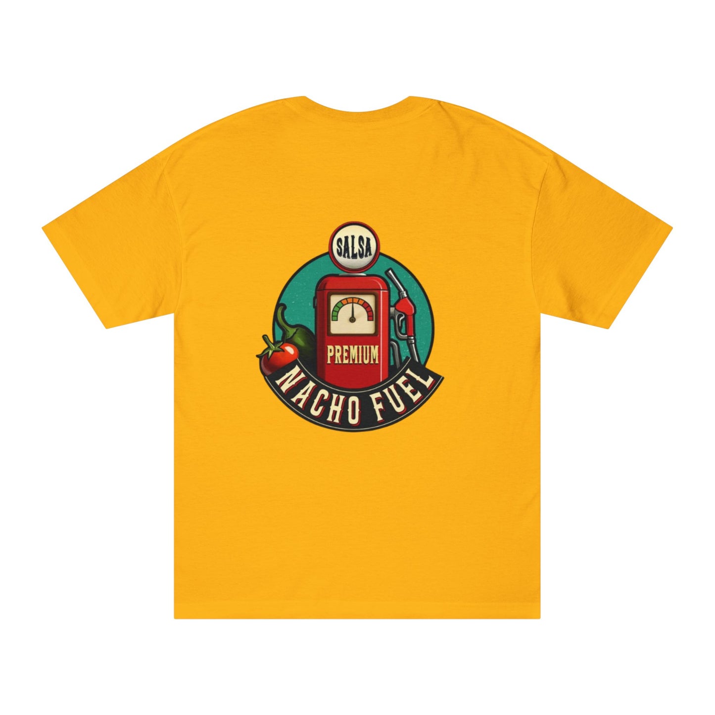 Nacho Fuel Unisex Classic Tee - Fun Foodie Gift, Taco Tuesday Shirt, Casual Wear, Unique Gift Idea, Everyday Comfort