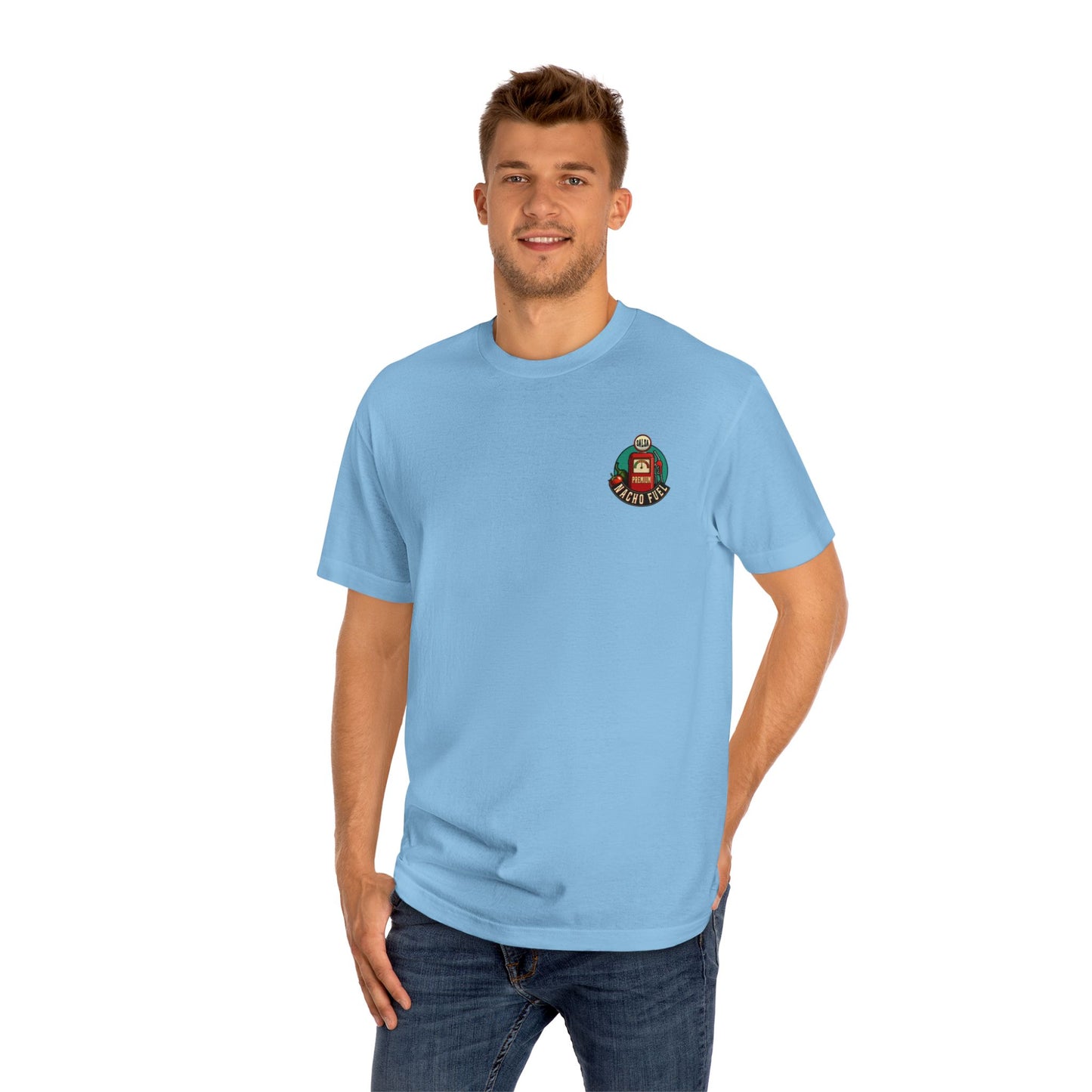 Nacho Fuel Unisex Classic Tee - Fun Foodie Gift, Taco Tuesday Shirt, Casual Wear, Unique Gift Idea, Everyday Comfort